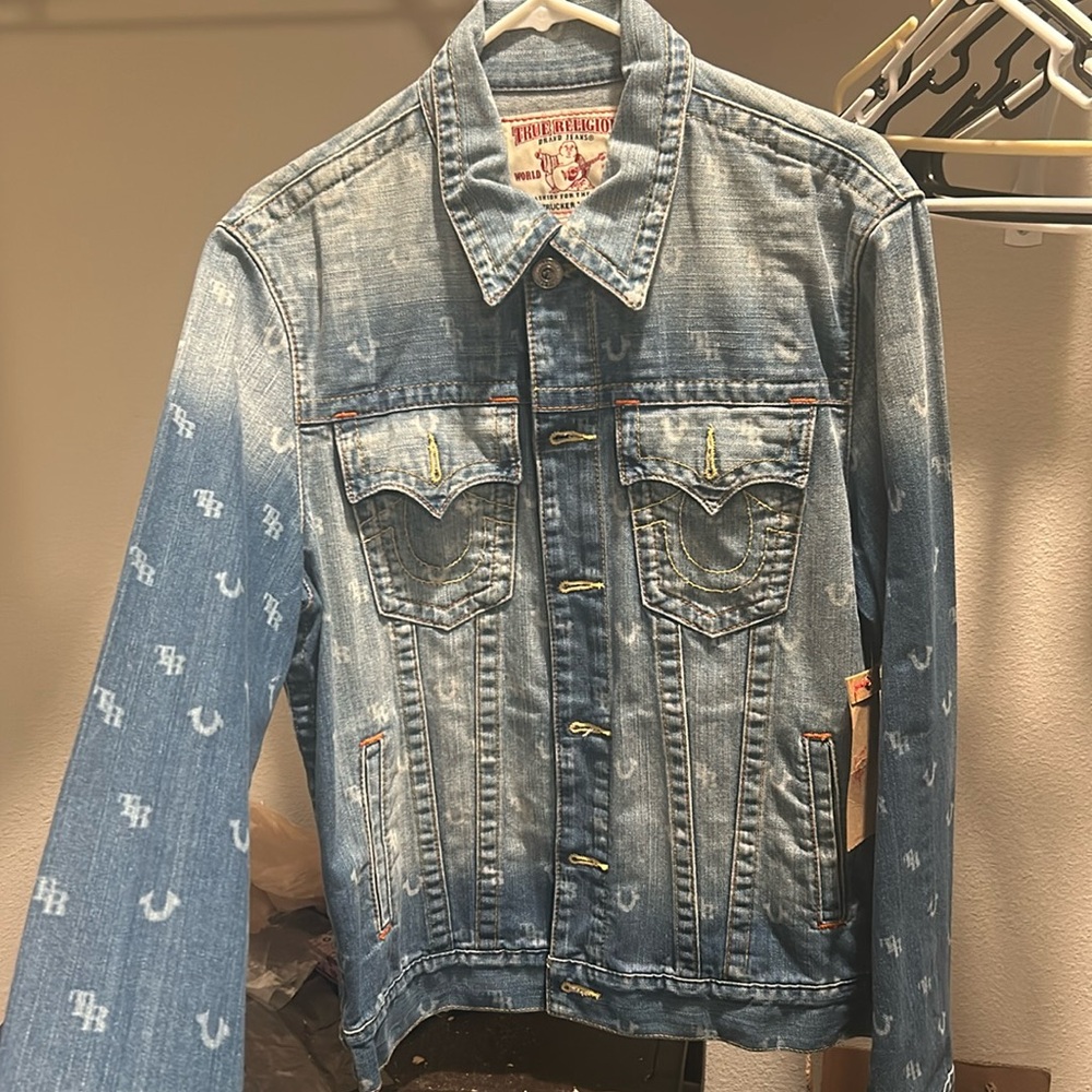 True religion Jean jacket . Brand new never worn
